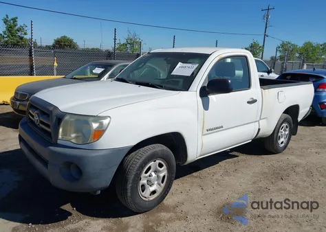 2009 Toyota Tacoma из США, поврежденный, VIN 5TENX22N39Z654025
